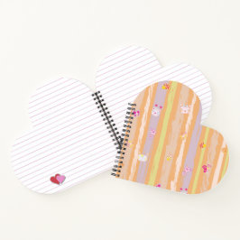 Spiralblock – Baby Joy & Creatures Pastel Anim Notizblock