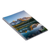 Spiralblock Bergsee Reflexion Notizblock (Rechte Seite)