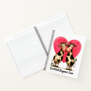 🐄💘 Spiralblock für Moo-tivierte Herzen 📝🌱 Notizblock