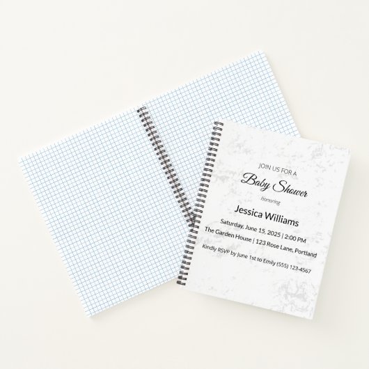 Spiralblock Millimeterpapier | Mini | Taschenforma Notizblock (Innenseite)