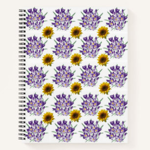 Spiralblock Sonnenblume Notizblock