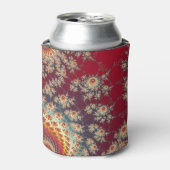 Spiralblumenmuster Dosenkühler (Kanne Vorderseite)