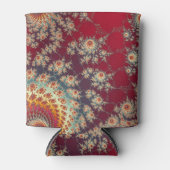 Spiralblumenmuster Dosenkühler (Vorderseite)