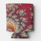 Spiralblumenmuster Dosenkühler (Rückseite)