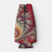 Spiralblumenmuster Flaschenkühler (Rückseite)