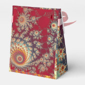 Spiralblumenmuster Geschenkschachtel (Rückseite)