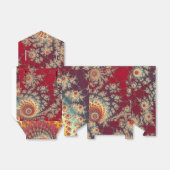 Spiralblumenmuster Geschenkschachtel (Ungefaltet)