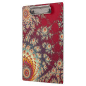 Spiralblumenmuster Klemmbrett (Links)