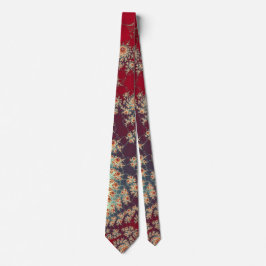 Spiralblumenmuster Krawatte