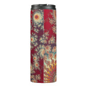 Spiralblumenmuster Thermosbecher (Rückseite)