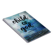 Spiralbuch des Kindes Gottes Notizblock (Rechte Seite)