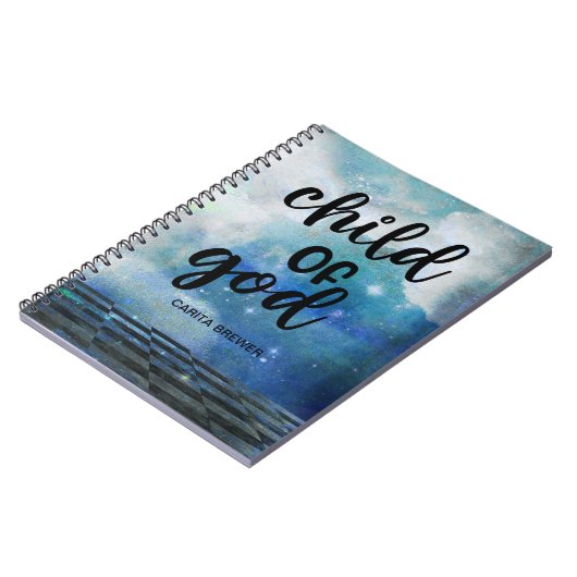 Spiralbuch des Kindes Gottes Notizblock (Linke Seite)