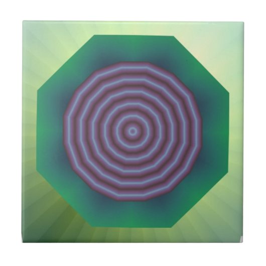 Spiraldesign Fliese (Vorderseite)