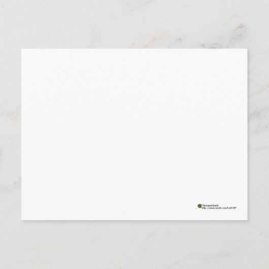 Spiraldrachen Wind Chimes Stillleben Hallo Postkarte (Rückseite)