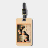 Spiraldrachenspiele Stillleben Gepäckanhänger (Vorderseite vertikal)