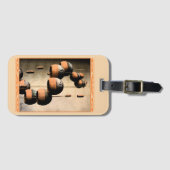 Spiraldrachenspiele Stillleben Gepäckanhänger (Vorderseite (Horizontal))