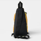 Spirale aus Zitrusfrüchten Crossbody Bag (Rückseite)
