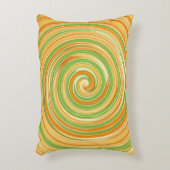Spirale aus Zitrusfrüchten Dekokissen (Vorderseite(Vertikal))