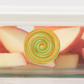 Spirale aus Zitrusfrüchten Etiketten (Befestigt)