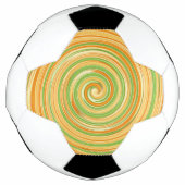 Spirale aus Zitrusfrüchten Fußball (Vorderseite)
