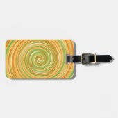 Spirale aus Zitrusfrüchten Gepäckanhänger (Vorderseite horizontal)