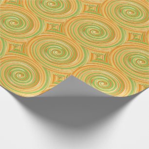 Spirale aus Zitrusfrüchten Geschenkpapier
