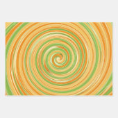 Spirale aus Zitrusfrüchten Geschenkpapier Set (Vorderseite 2)