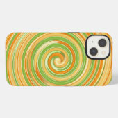 Spirale aus Zitrusfrüchten iPhone Hülle (Rückseite (Horizontal))
