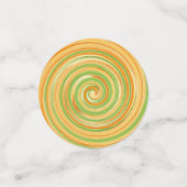 Spirale aus Zitrusfrüchten Konfetti (Klein Vorderseite)
