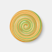 Spirale aus Zitrusfrüchten Magnet (Vorne)
