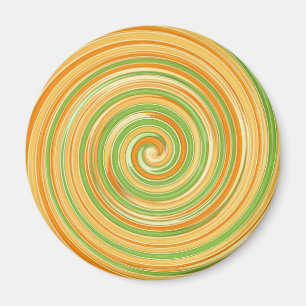Spirale aus Zitrusfrüchten Magnet