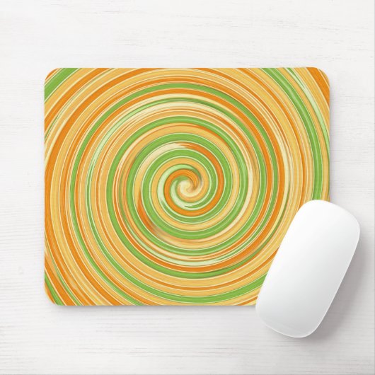 Spirale aus Zitrusfrüchten Mousepad (Mit Mouse)