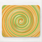 Spirale aus Zitrusfrüchten Mousepad (Vorne)