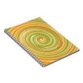 Spirale aus Zitrusfrüchten Notizblock (Rechte Seite)