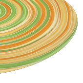 Spirale aus Zitrusfrüchten Schneidebrett (Ecke)