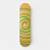 Spirale aus Zitrusfrüchten Skateboard (Vorne)