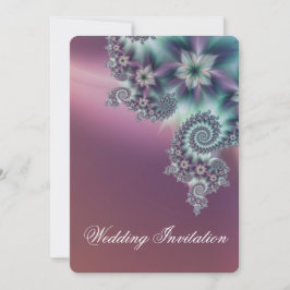 Spirale Blume Hochzeit Einladung