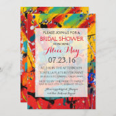 Spirale-Brautparty-Einladung Einladung (Vorne/Hinten)