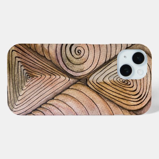 Spirale Case-Mate iPhone Hülle (Rückseite (Horizontal))