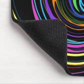 Spirale der Farbe Mousepad (Ecke)