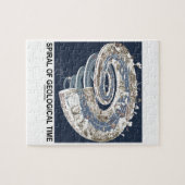 Spirale der geologischen Zeit (Spirale der Erde Puzzle (Horizontal)