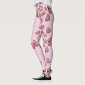 Spirale der Herzen Leggings (Links)