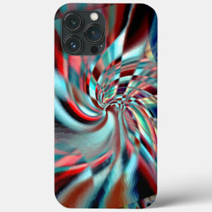 Spirale, die aus einem schrägen Quadrat hervorgeht Case-Mate iPhone Hülle