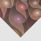 Spirale Flügel, Moderne Abstrakte Fraktal Kunst Seidenpapier (Detail)