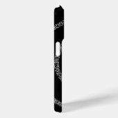 Spirale für Pi auf Solid Black Case-Mate iPhone Hülle (Rückseite / Rechts)