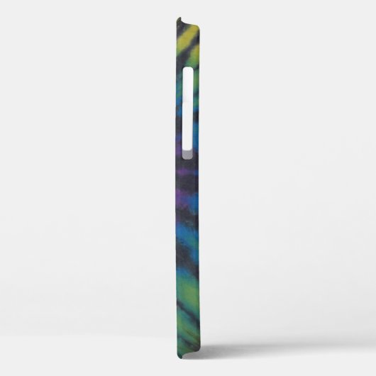 Spirale Gefärbte Krawatte Case-Mate iPhone Hülle (Rückseite / Links)