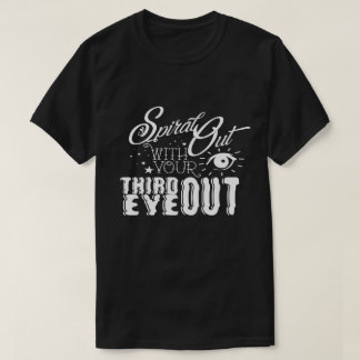 Spirale-heraus - grundlegendes T-Shirt