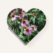 Spirale lila Befechter Notizblock (Vorderseite)