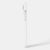 Spirale mit schwarzen Kreisen -  iPhone Hülle (Linke Seite)