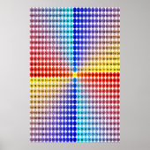 Spirale Multiplikationstabelle - Quadrat (Angepass Poster (Vorne)